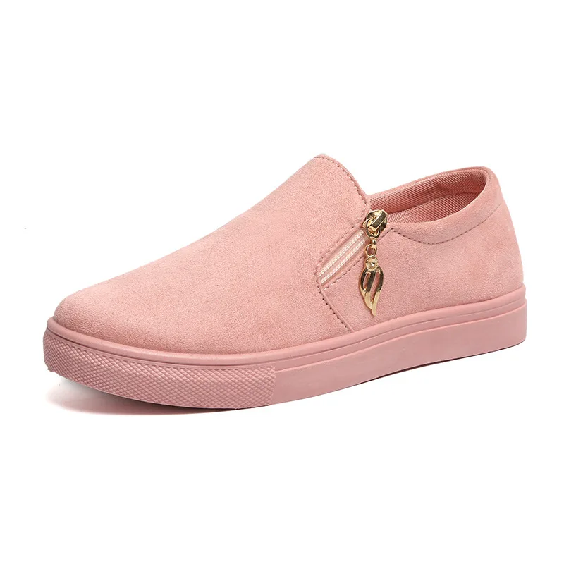 2019 women canvas shoes casual thick bottom flat with breathable female sneakers pure black zapatillas mujer with zippers