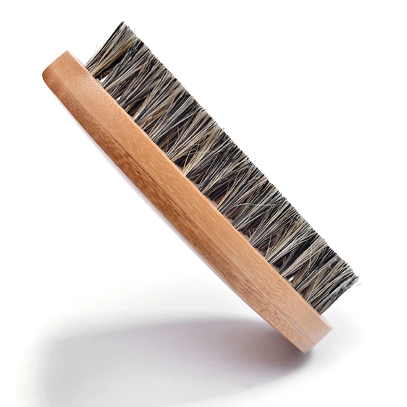 1 шт. Новое поступление кабан волос щетка из голландсокого дерева гребень для бритья уход за кожей лица массаж ручной работы желтый щетка для усов 11*5,5*3 см