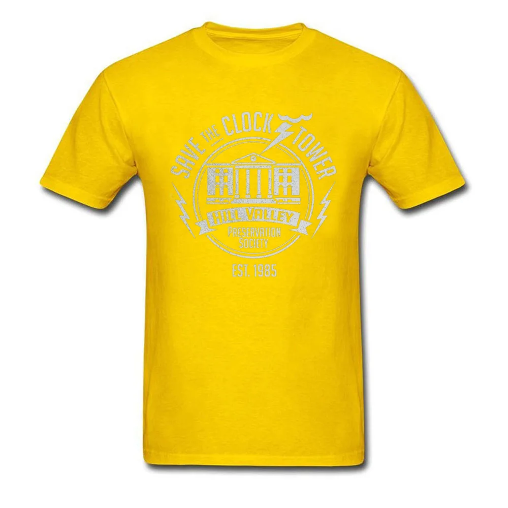 0110BK84 O Neck Top T-shirts VALENTINE DAY Tops T Shirt Short Sleeve Funky 100% Cotton Casual Tee-Shirts Printed Men 0110BK84 yellow