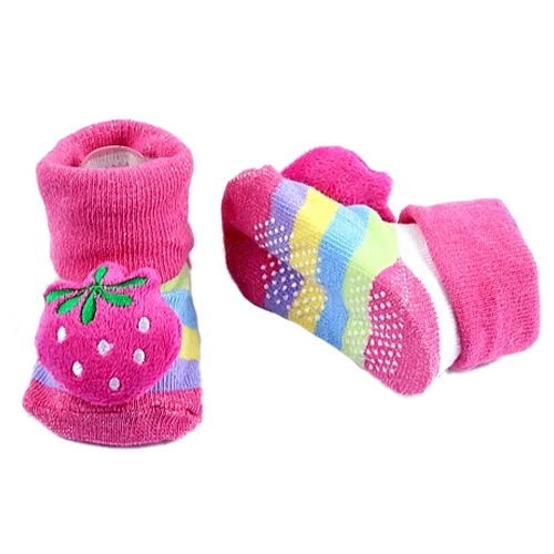 

New Baby Girl Boy Anti-slip Socks Slipper Warm Cartoon Shoes Boots 0-12 Month
