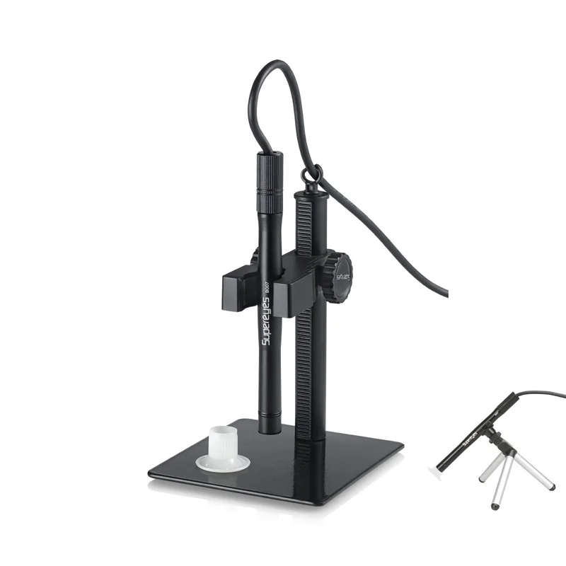 

500X USB Zoom Digital Microscope 2MP Mini Video Magnifier LED with Adjustable Working Station Support OTG Android Phone