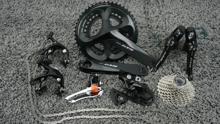 

2018 NEW Shimano 105 R7000 2x11 22 Speed 50x34T 53x39T 170mm 172.5mm Road Bicycle Groupset Derailleur Kit