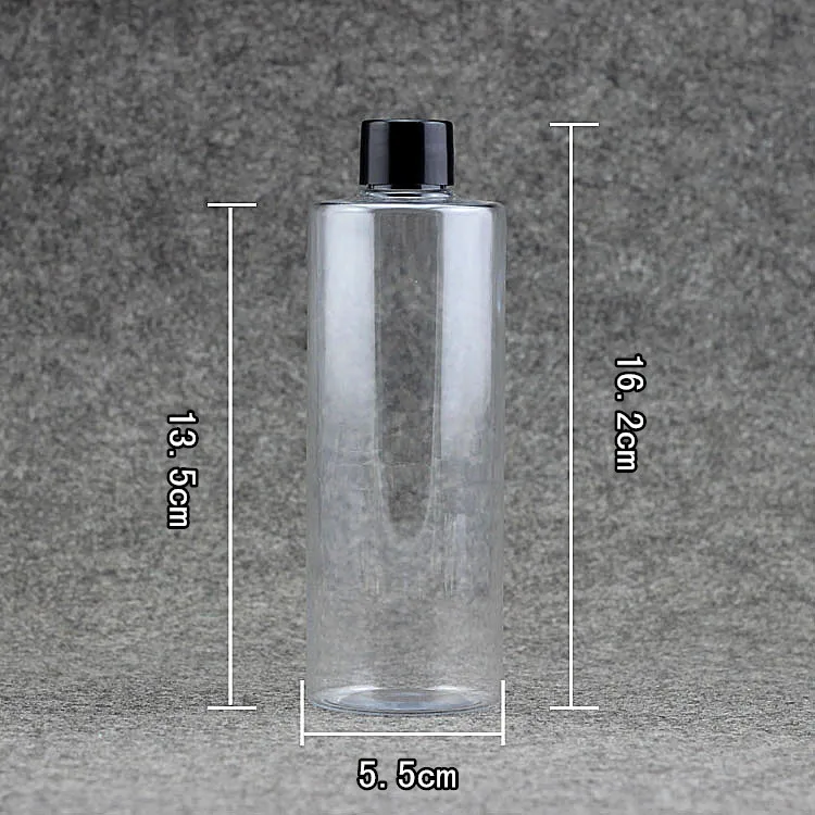 10 шт. дешевая прозрачная пополняемая пластиковая бутыль с крышкой пластиковая пробоотборная бутылка прозрачный контейнер бутылка для шампуня 300 мл