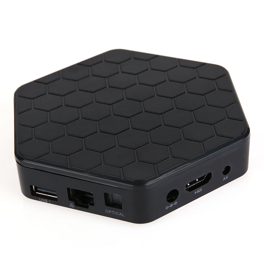 

ALLOYSEED Hexagon 3G/16G T95Z S912 Plus 4K Android Smart TV Box WiFi Octa Core HD Wireless WiFi Bluetooth Remote TV Set Top Box