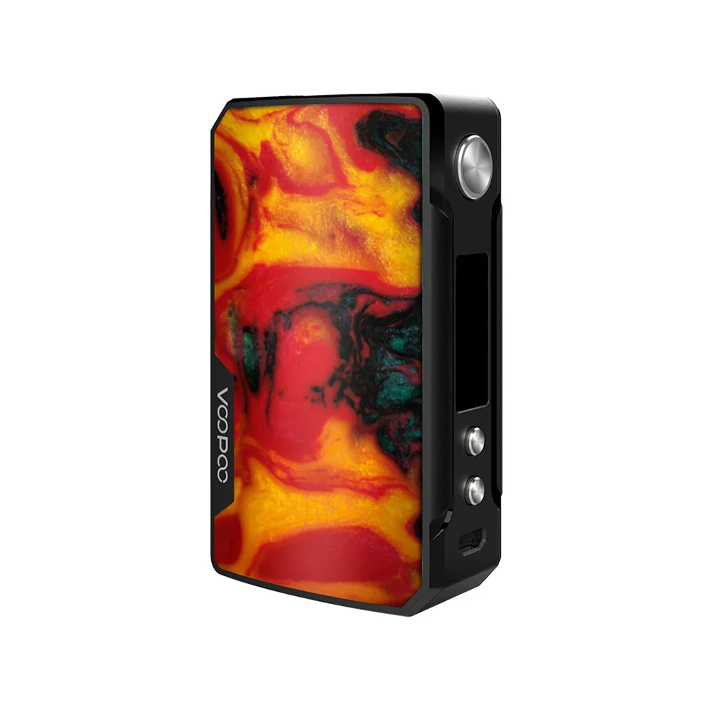 VOOPOO DRAG 2 177 Вт TC коробка мод электронная сигарета и Drag 157 Вт коробка мод Vape с US GENE chip TC смола коробка мод - Цвет: B-Fire Cloud Drag 2