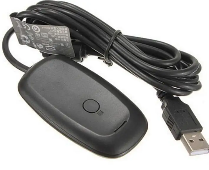  For xbox360 PC USB wireless Controller Gaming Receiver Adapter For Microsoft Xbox 360 Wireless Controller New Black video game  