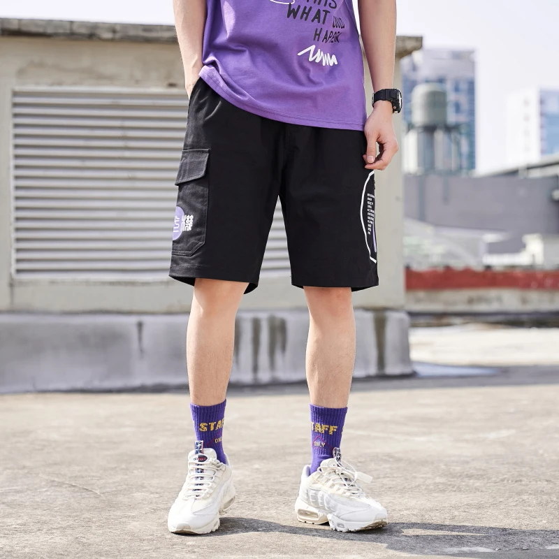Мужские рабочие шорты летние новые спортивные повседневные цветные Подходящие рабочие шорты мужские средняя талия