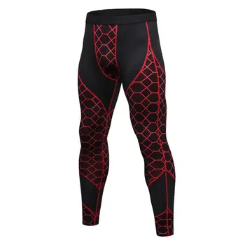 

Men Quick Dry High Stretch Pants Men Tights Leggings Fitness Elastic Trousers