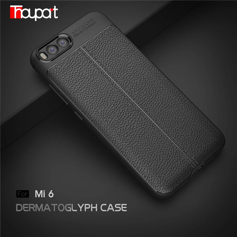 Чехол Thouport mi 6 для Xiaomi мягкий силиконовый роскошный противоударный чехол из ТПУ