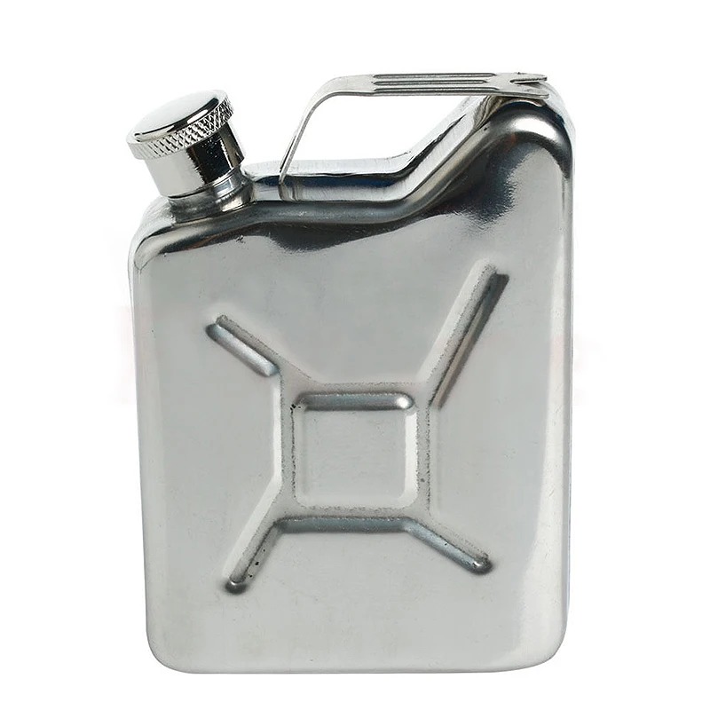 Stainless Steel Pocket  Flask 50oz Pocket Hip Flask Alcohol Liquor Storage Fuel Tank Style Portable Handy Outdoor Drink Supplies