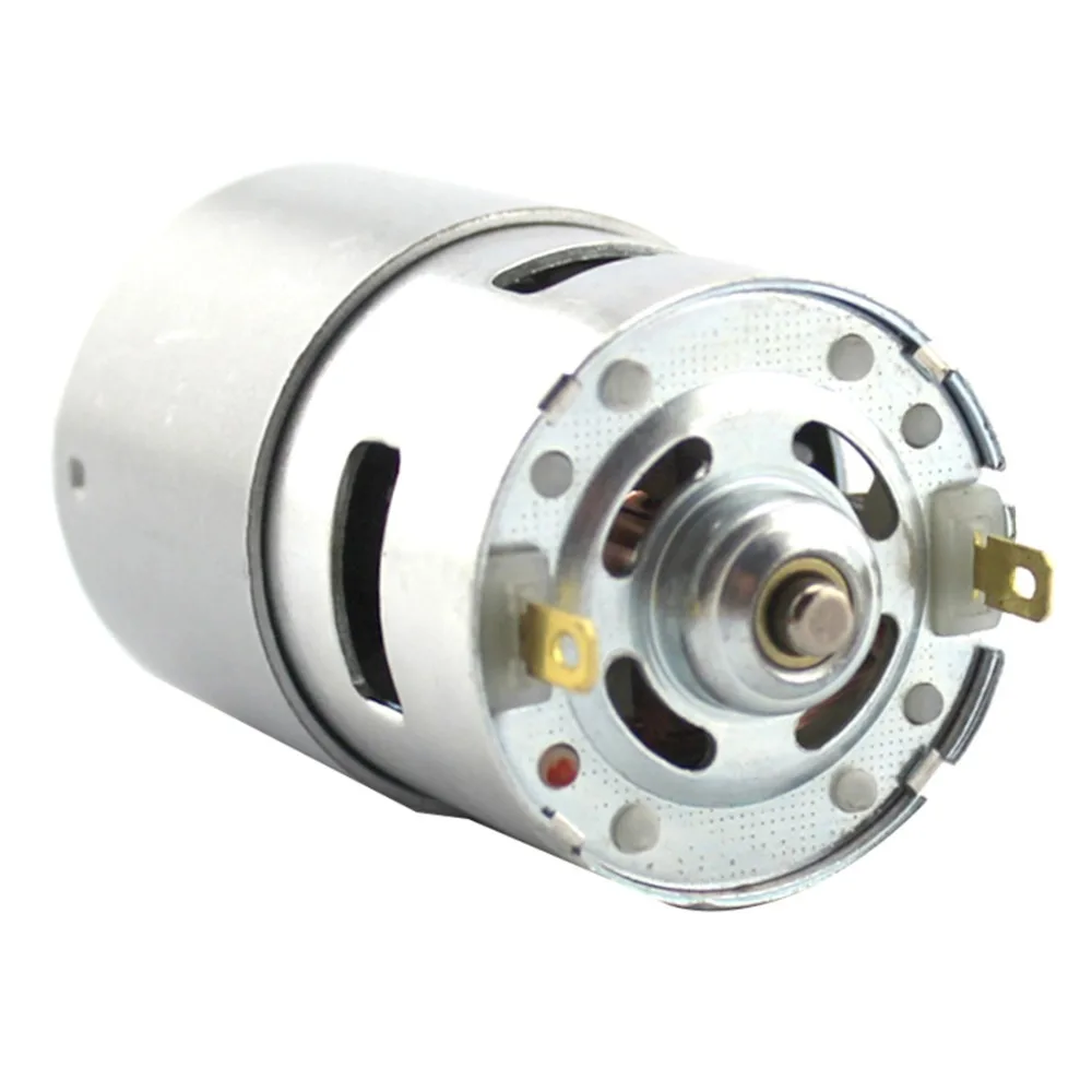 Torque do Motor de Alta Rolamento de Esferas de Baixo Ruído de Alta Velocidade com D-eixo Motor Grande Potência Dc12v-24v Universal Duplo 795 dc 3 795 DC Motor Grande Torque Do Motor