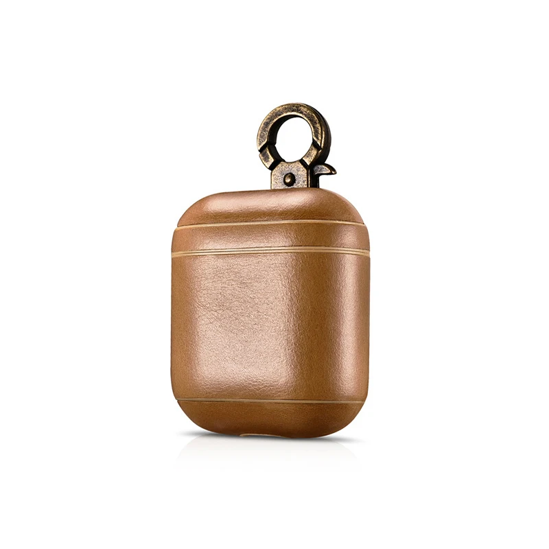 2019 New Case For Airpods Leather PU Protective Cases For Apple Earphone Cover Bags Business Leather Cases For Air Pods Skin (21)
