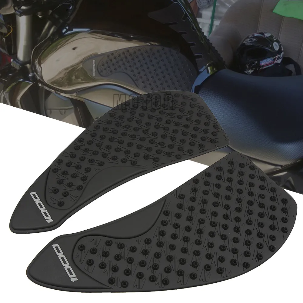 

For Kawasaki Z1000 Z 1000 2007-2009 2008 Motorcycle Anti Slip Gas Oil Fuel Tank Pad Protector Knee Traction Side Decal Sticker