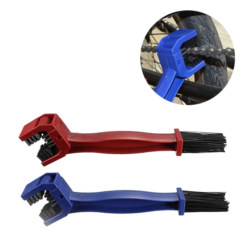 

Wholesale Mini Portable Road MTB Bike Bicycle Motorcycle Chain Cleaner Cycling Crankset Brush Scrubber Gear cadena bicicleta