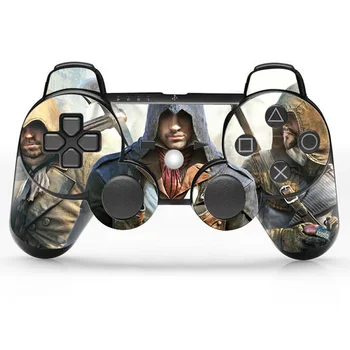 

free drop shipping 2PCS/LOT for ps3 fat and for ps3 slim stylish skin controller with good experience #TN-PS3C-0150