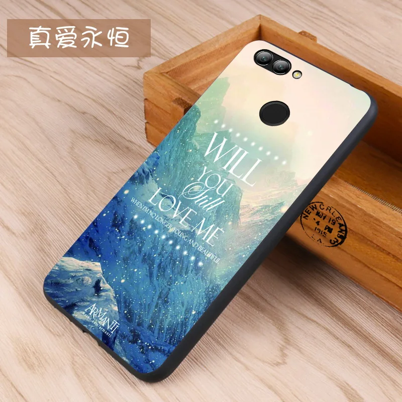 Huawei nova 2 Case Original Cover for Huawei nova 2 Bag Case Cover Skin Wolf Fish Skull nova 2 Fundas 100% 17