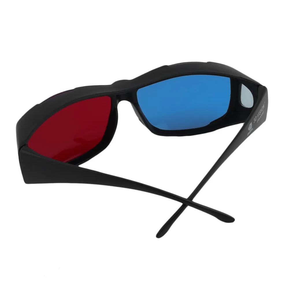 Universal Type 3D Glasses TV Movie Dimensional Anaglyph Video Frame 3D Vision Glasses DVD Game Glass Red And Blue Color