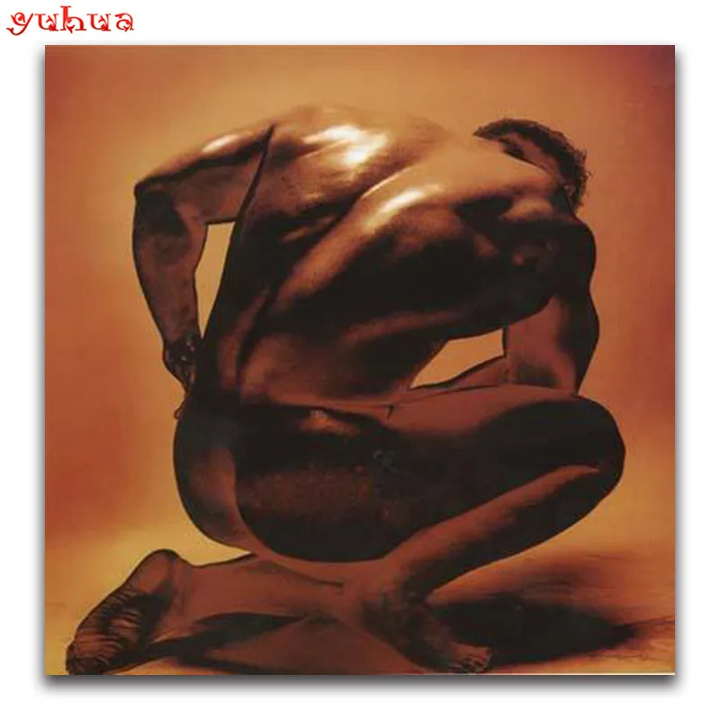 Full Square Diamond embroidery Sexy man 5D DIY Diamond painting Cross stitch The body art Full Round Diamond mosaic_