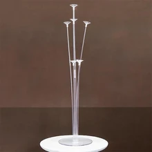 1 סט בלון אוויר כדורי מקל Stand Baloon מסיבת יום הולדת דקור קיד מבוגרים קשת שולחן בלון אביזרי בעל(China)