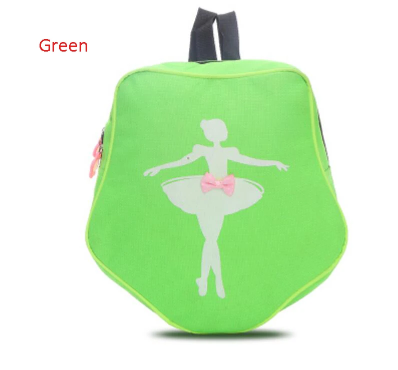 10 Цвета звезда Стиль балетный рюкзак для танцев балетная сумка розовый/зеленый Сумка для дискотеки s для балета для девочек, сумка для балета - Цвет: green