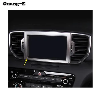

Car Middle Console Central control navigation air-condition Volume switch trim frame hoods For Kia Sportage KX5 2016 2017 2018