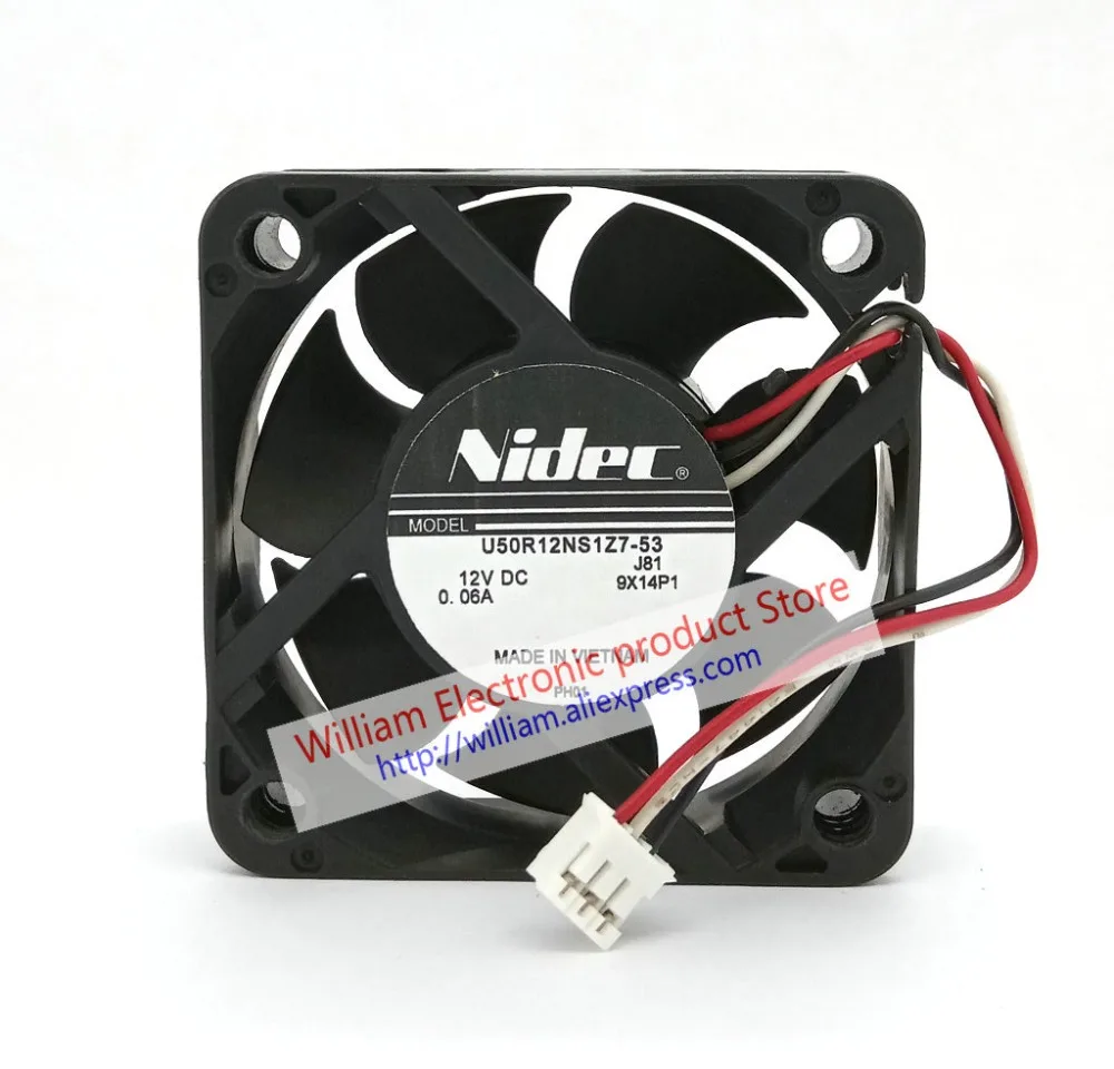 Original Nidec U50R12NS1Z7-53 DC12V 0.06A 50x50x15MM 3Lines Computer cooling fan | Компьютеры и офис