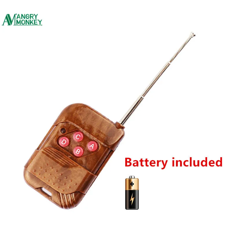 

433 Mhz Wireless Remote Control Copy code 433Mhz Transmitter for Universal Gate Garage Electric Cloning Door duplicator Key Fob