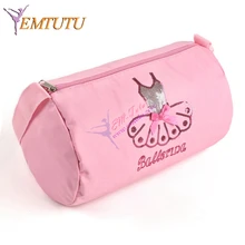 Милая сумка для балета для девочек, водонепроницаемая парусиновая сумка с пайетками, розовые балетные сумки для детей, детские сумки для танцев