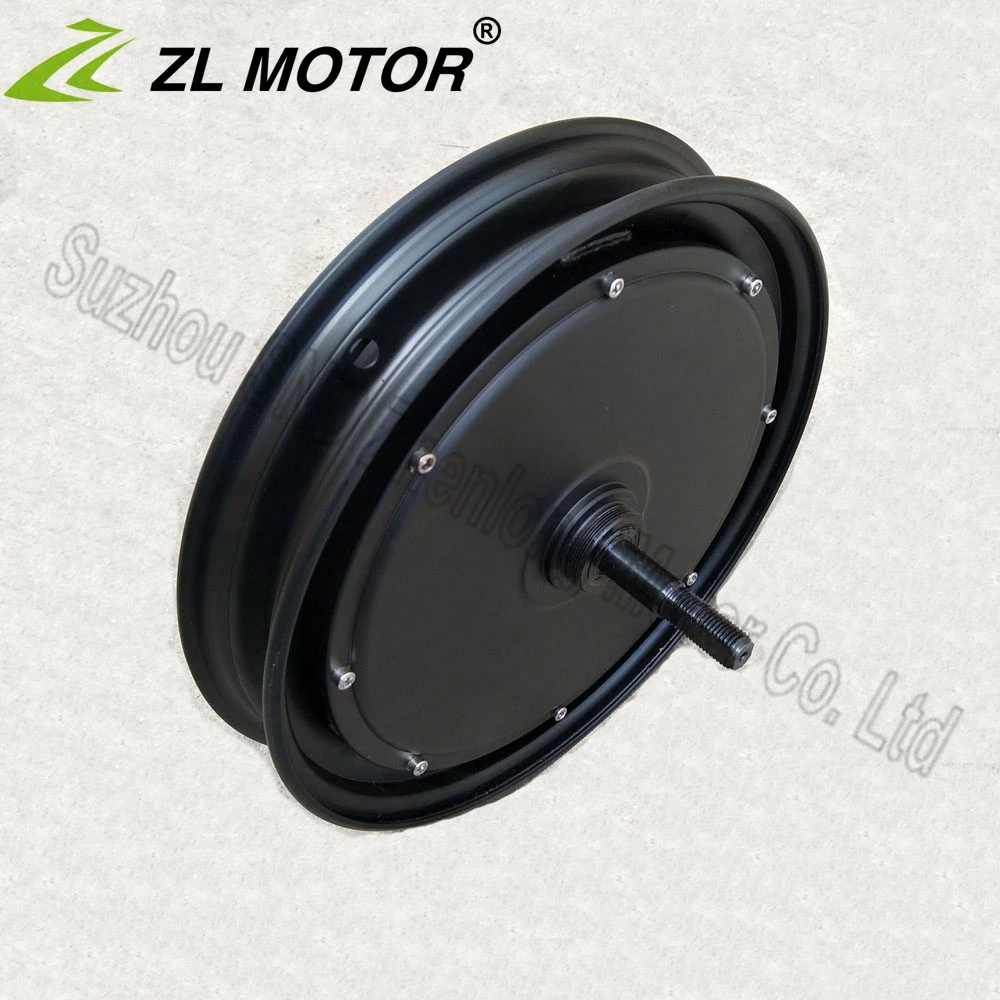 Sale 14inch 48V 500W  brushless rear hub motor E-BIKE classic / normal bike diy 14inch motor G-M076 4