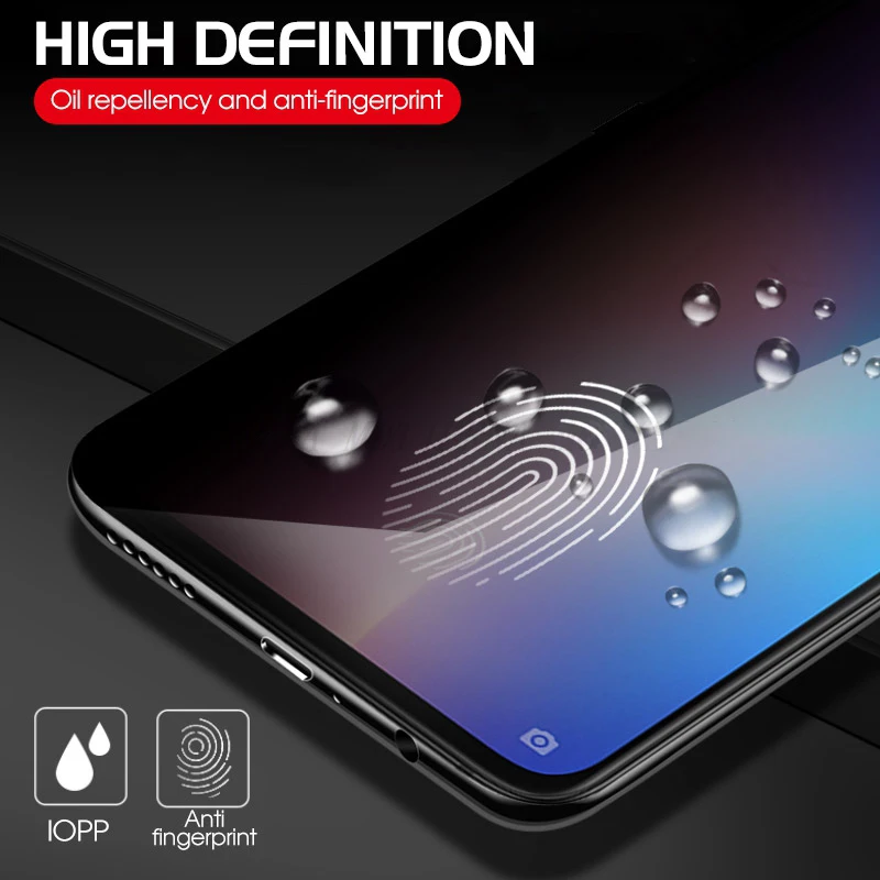 Антибликовое закаленное стекло для Xiaomi Mi 8 9 SE 9X 9T 10 Lite 10T Pro Mix 2 2S MAX Note 3 A3 Poco