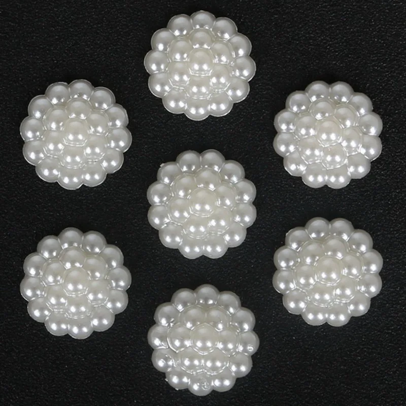 

80pcs/lot Flatback Pearl Christmas Craft Cardmaking Embellishment Christmas Wedding Decoration