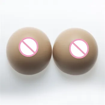 

2800g/pair GG Large Cup Full Silicone Breast Forms Enhancer Shemale Cross Dresseing Fake Realistic Artificial Boobs