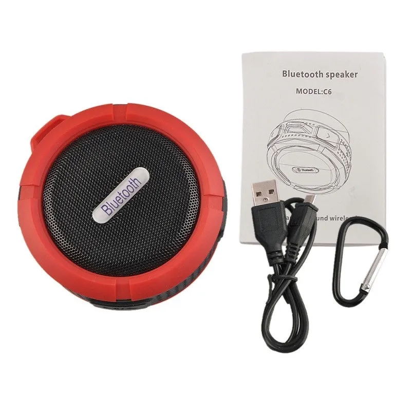 Mini bluetooth Динамик Портативный стерео Беспроводной Динамик Водонепроницаемый Динамик Поддержка SD карты присоски MP3 плеера