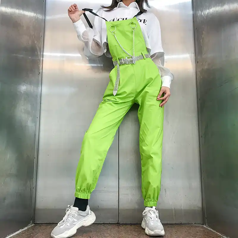 jumpsuit with buckle straps