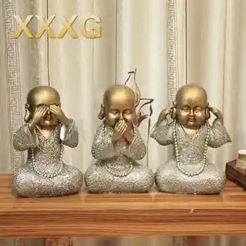 

XXXG// creative figures resin ornaments retro decor decoration crafts decoration decoration gift Buddha meaning