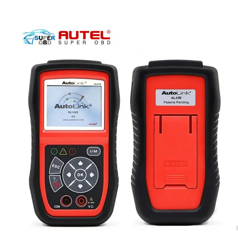 DHL Free Original Autel AutoLink AL439 OBDII/CAN and Electrical Test Tool By official website update free shipping