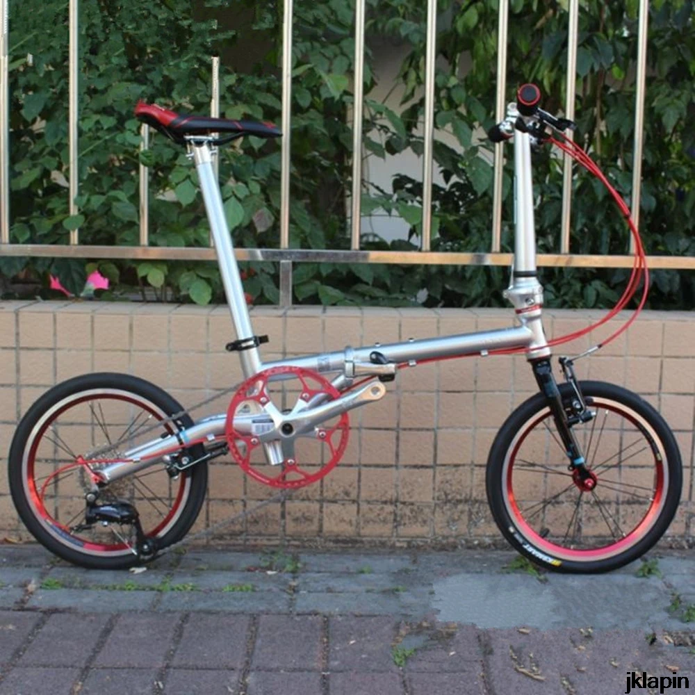 Fnhon CR MO стальной складной велосипед мини Minivelo 16 дюймов городской для поездок