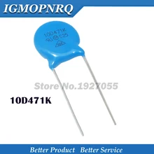 10 шт./лот Варистор 10D471K 470 в piezoresistor 10D471