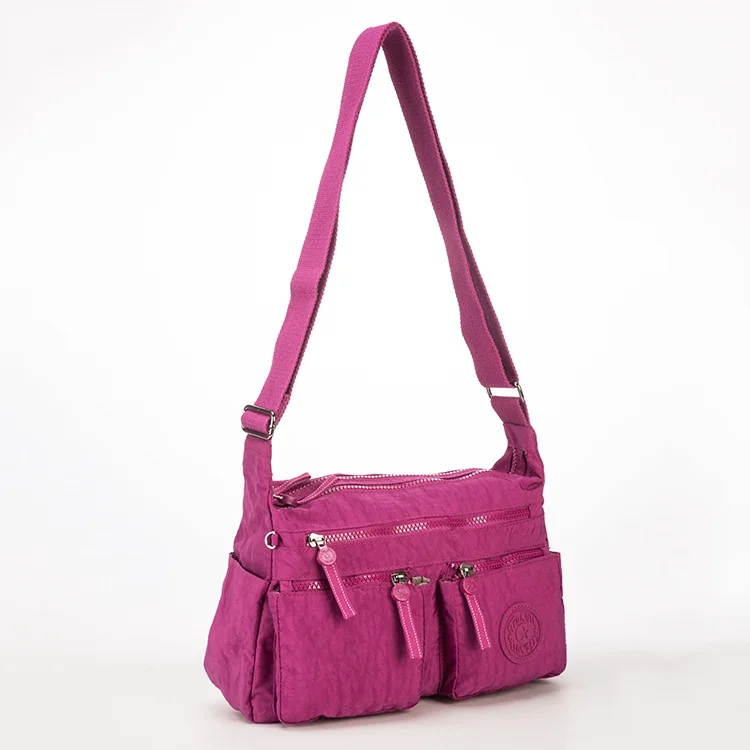 TEGAOTE, роскошная женская сумка-мессенджер, нейлоновая сумка на плечо, женская сумка Bolsa Feminina, водонепроницаемая дорожная сумка, женская сумка через плечо - Цвет: wine red