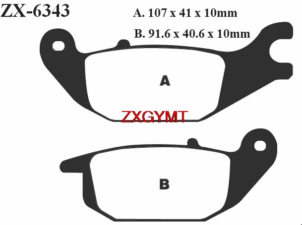写真 Sintered Brake Pad Set for YAMAHA YZF 150 YZF150 R15 2014