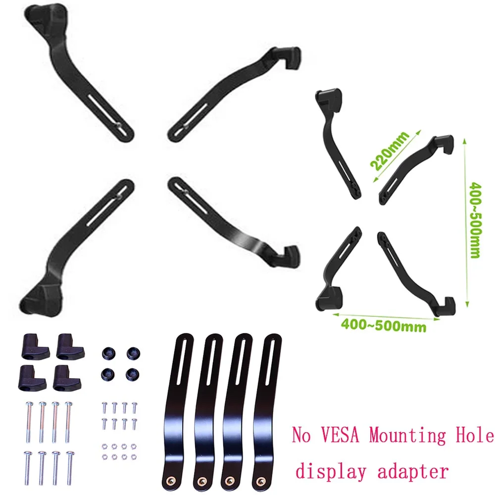 

HONGHUA LCD Monitor Arm Accessary Fit for No VESA Hole Display LED LCD Computer Monitor Accessories