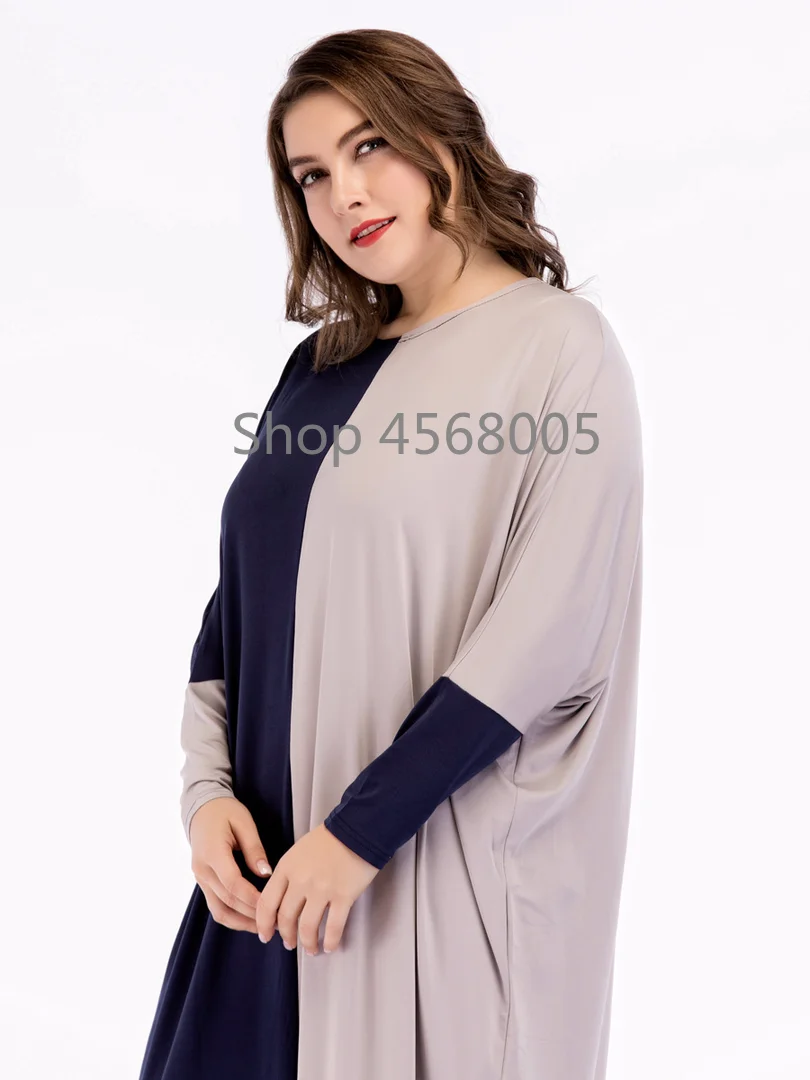 Moslim Abayas женская одежда лоскутное одеяло 2018 осень весна длинное платье кафтан