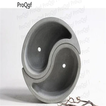

1 Pcs A Set silicone mold Concrete multi - meat cement pots tai chi
