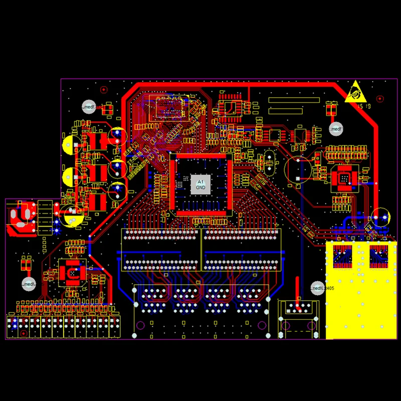 8 портов 10/100/1000 Мбит/с PoE Ethernet коммутатор модуль управляемый с 2 гигабитными