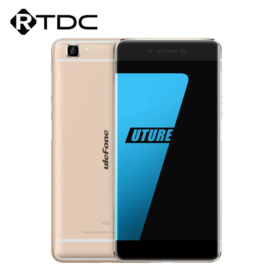 In Stock Ulefone Future 4G LTE Bezel-Less Mobile Phone 5.5" FHD Android 6.0 Octa Core 4GB RAM 32GB ROM 16.0MP Fingerprint ID OTG