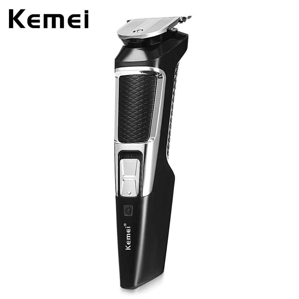 Pаспродажа Kemei 1605 Professinal Электрический триммер для стрижки волос Высокое качество гравировка BladeStain сталь лезвие Расширенный бритья системы 4