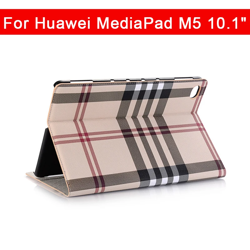 

Tablet case for Huawei M5 lite 10.1 inch Hot PU Leather Flip Stand Tablet Cover with Card Solt Wake Sleep Case Cover