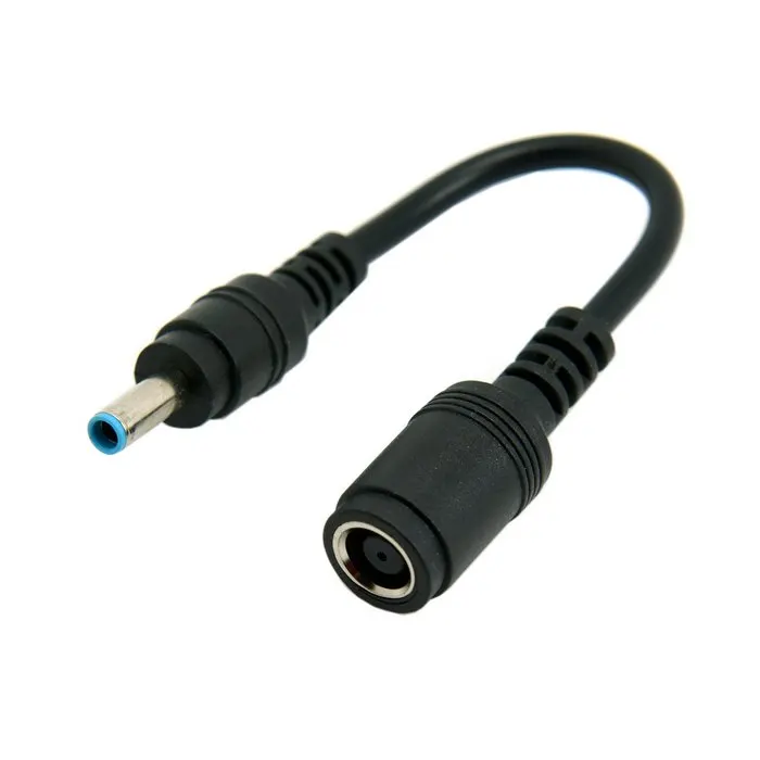 

DC 7.4*5.0mm Ultra slim DC Jack to HP Dell 4.5*3.0mm Plug Cable 20cm for Laptop
