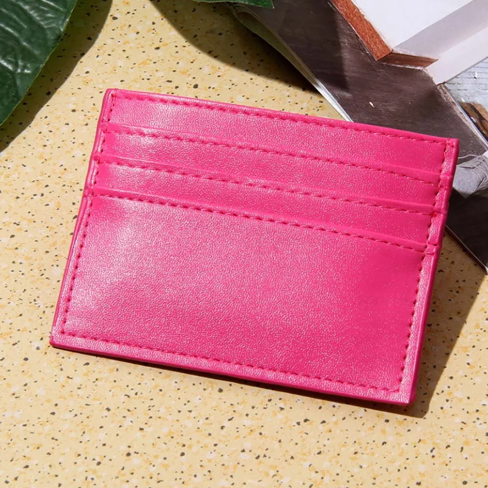Fashion Women Bank Card Package Coin Bag ID Card Holder Business Card Wallet 2019 Unisex Wallet Organizer Thin Case Pocket New