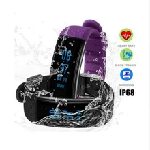 Sunkinfon DB3 Pulsera inteligente Приборы для измерения артериального давления Часы Heart Rate Мониторы cardiaco Фитнес трекер Одежда заплыва смарт-браслет IP68